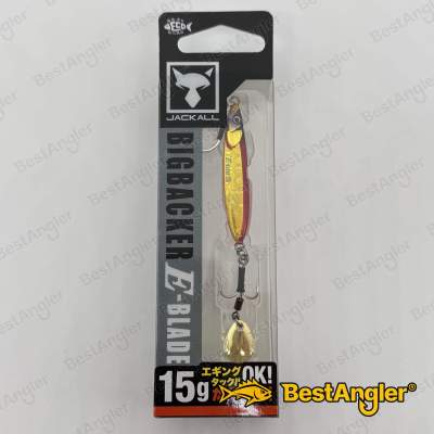 Jackall Big Backer E-Blade 15g Red & Gold