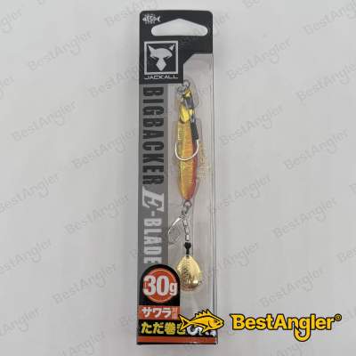 Jackall Big Backer E-Blade 30g Red & Gold