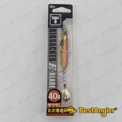 Jackall Big Backer E-Blade 40g Red & Gold