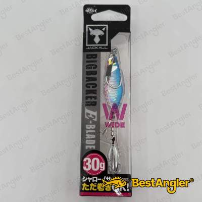 Jackall Big Backer E-Blade W 30g Blue & Pink