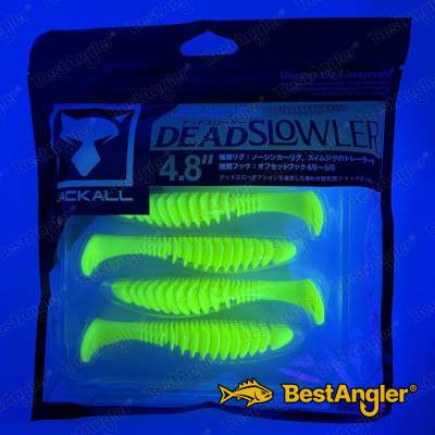 Jackall Dead Slowler 4.8" Super Chartreuse - UV
