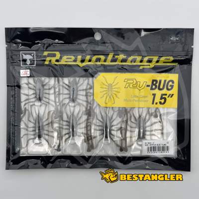 Jackall RV-Bug 1.5" Dark Green Pumpkin Blue Flake