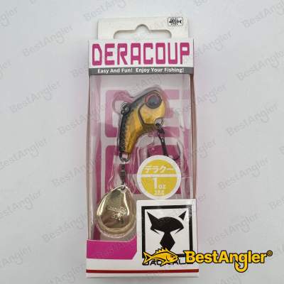Jackall Deracoup 34 mm 1 oz 28 g HL Gold & Black
