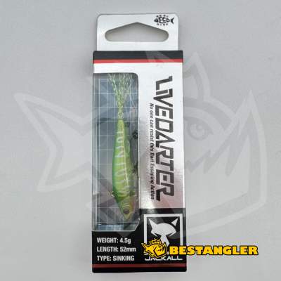 Jackall Live Darter Lime Chart Tiger