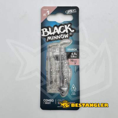 Fiiish Black Minnow n°1 70 mm Combo Search + Body - 4.5g - Silver Strike - BM3031