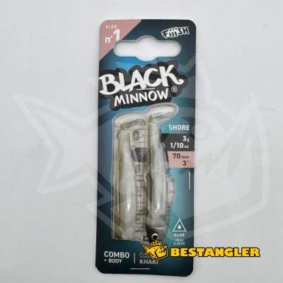 Fiiish Black Minnow n°1 70 mm Combo Shore + Body - 3g - Khaki - BM492