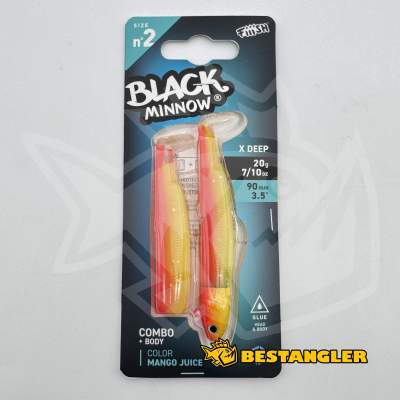 Fiiish Black Minnow n°2 90 mm Combo X-Deep + Body - 20g - Mango Juice - BM3007