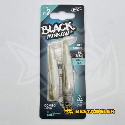 Fiiish Black Minnow n°2 90 mm Combo Offshore + Body - 10g - Khaki - BM187