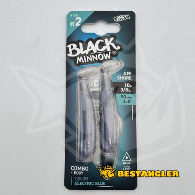 Fiiish Black Minnow n°2 90 mm Combo Offshore + Body - 10g - Electric Blue - BM3006