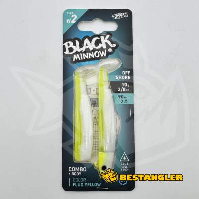 Fiiish Black Minnow n°2 90 mm Combo Offshore + Body - 10g - Fluo Yellow - BM3042