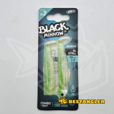 Fiiish Black Minnow n°2 90 mm Combo Search + Body - 8g - Lime Juice - BM1306