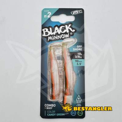 Fiiish Black Minnow n°2 90 mm Combo Offshore + Body - 10g - Candy Green - BM1307