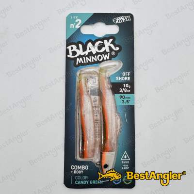 Fiiish Black Minnow n°2 90 mm Combo Offshore + Body - 10g - Candy Green - BM1307
