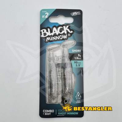 Fiiish Black Minnow n°2 90 mm Combo Shore + Body - 5g - Ghost Minnow - BM1388