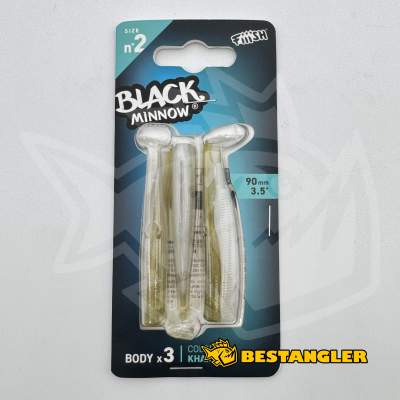 Fiiish Black Minnow n°2 90 mm Bodies 3x - Khaki - BM010
