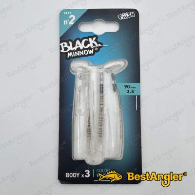 Fiiish Black Minnow n°2 90 mm Bodies 3x - White - BM501