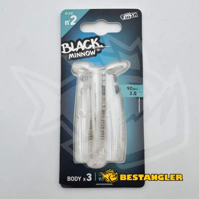 Fiiish Black Minnow n°2 90 mm Bodies 3x - White - BM501
