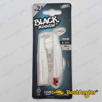 Fiiish Black Minnow n°2.5 105 mm Combo Shore + Body - 8g - White - BM3045