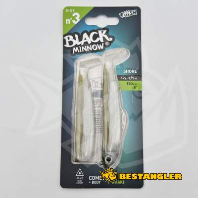 Fiiish Black Minnow n°3 120 mm Combo Shore + Body - 12g - Khaki - BM194