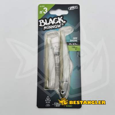Fiiish Black Minnow n°3 120 mm Combo Offshore + Body - 25g - Khaki - BM191