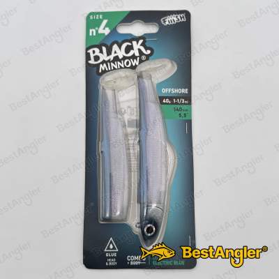 Fiiish Black Minnow n°4 140 mm Combo Offshore + Body - 40g - Electric Blue - BM1420