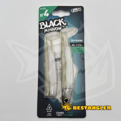 Fiiish Black Minnow n°4 140 mm Combo Offshore + Body - 40g - Khaki - BM199