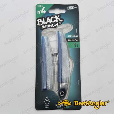 Fiiish Black Minnow n°4 140 mm Combo Offshore + Body - 40g - Blue - BM200