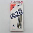 Fiiish Crazy Sand Eel n°2 120 mm Bodies 3x - Khaki - CSE1012