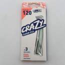 Fiiish Crazy Sand Eel n°2 120 mm Bodies 3x - Pearl Green - CSE5010