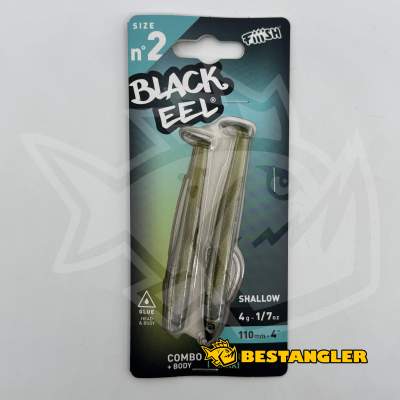 Fiiish Black Eel n°2 110 mm Combo Shallow + Body - 4g - Khaki - BE1264