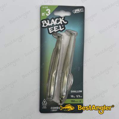 Fiiish Black Eel n°3 150 mm Combo Shallow + Body - 10g - Khaki - BE1251