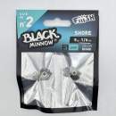 Fiiish Black Minnow n°2 90 mm Heads Shore 2x - 5g - Khaki - BM018