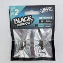 Fiiish Black Minnow n°2 90 mm Heads Offshore 2x - 10g - Khaki - BM009