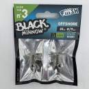 Fiiish Black Minnow n°3 120 mm Heads Offshore 2x - 25g - Khaki - BM002