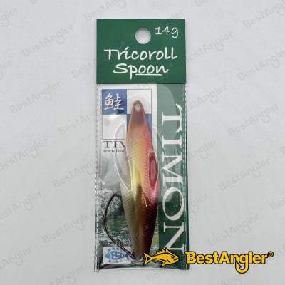 Jackall Timon Tricoroll Spoon 14g Red & Gold