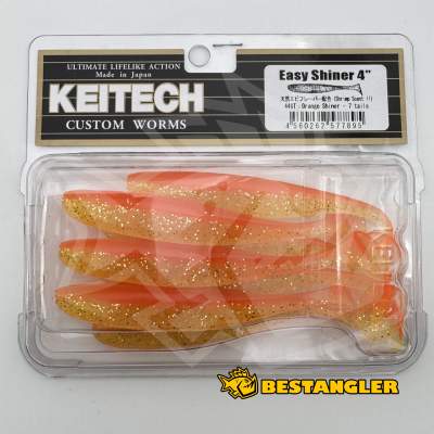 Keitech Easy Shiner 4" Orange Shiner - #441