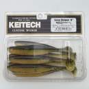 Keitech Easy Shiner 4" Watermelon PP. / Yellow - #447