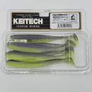 Keitech Easy Shiner 4.5" Purple Chartreuse - BA#03