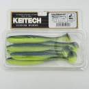 Keitech Easy Shiner 4.5" Chartreuse Thunder - CT#12