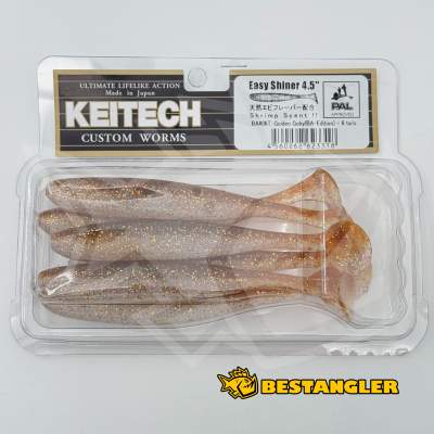 Keitech Easy Shiner 4.5" Golden Goby - BA#06