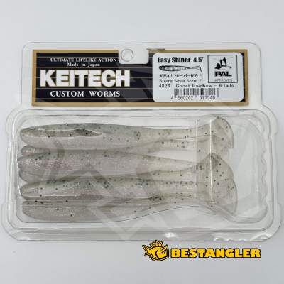 Keitech Easy Shiner 4.5" Ghost Rainbow - #482