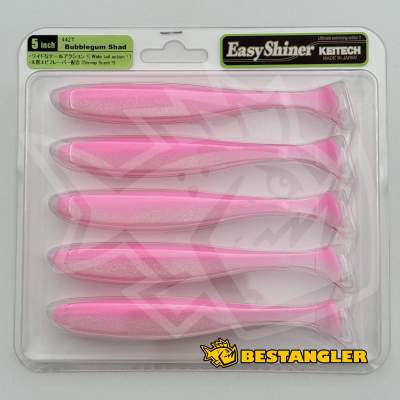Keitech Easy Shiner 5" Bubblegum Shad - #442