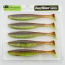 Keitech Easy Shiner 5" Motoroil / Chartreuse - CT#14