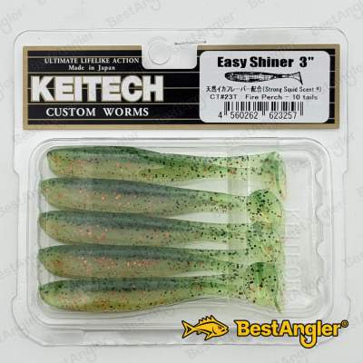 Keitech Easy Shiner 3" Fire Perch - CT#23