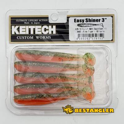 Keitech Easy Shiner 3" Fire Tiger - #449