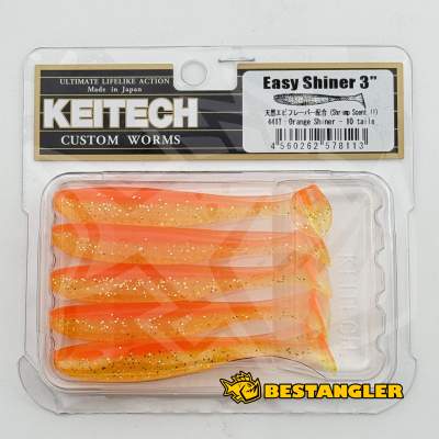 Keitech Easy Shiner 3" Orange Shiner - #441