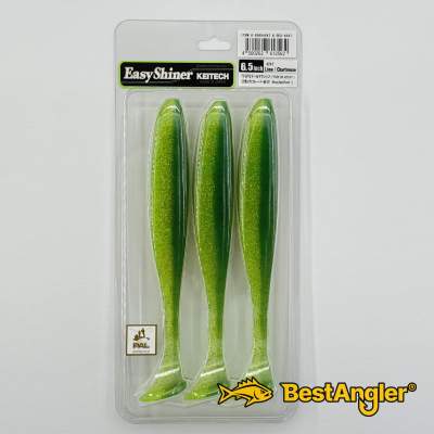 Keitech Easy Shiner 6.5" Lime / Chartreuse - #424