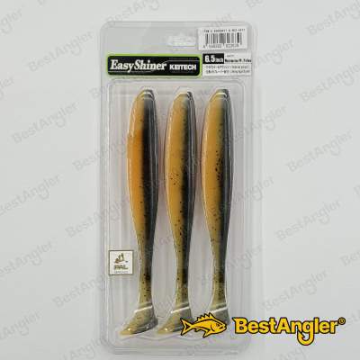 Keitech Easy Shiner 6.5" Watermelon PP. / Yellow - #447