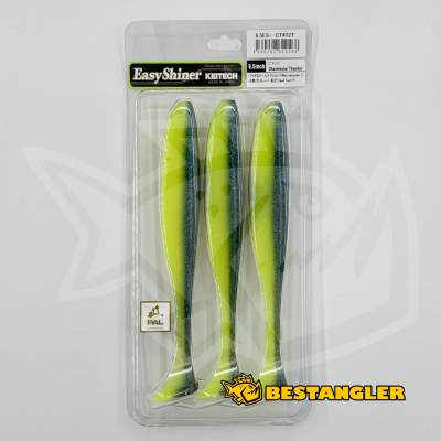 Keitech Easy Shiner 6.5" Chartreuse Thunder - CT#12