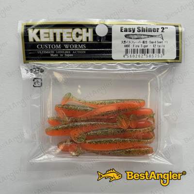 Keitech Easy Shiner 2" Fire Tiger - #449